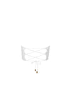ANAYA Top White Rib