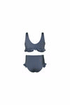LEXIE Frill Set Ocean Blue