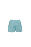 MEKA Crochet Shorts Aqua Blue