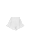 MIA Frill Shorts Seashell White