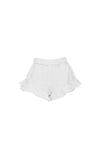 MIA Frill Shorts Seashell White