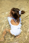 ZAYA Frill Long Sleeve Cloud White