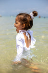 ZAYA Frill Long Sleeve Cloud White