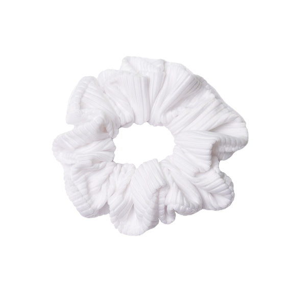 Soom Scrunchie White Rib